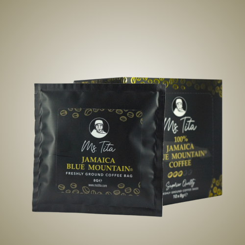 100% Jamaica Blue Mountain® Coffee Bag Box of 10